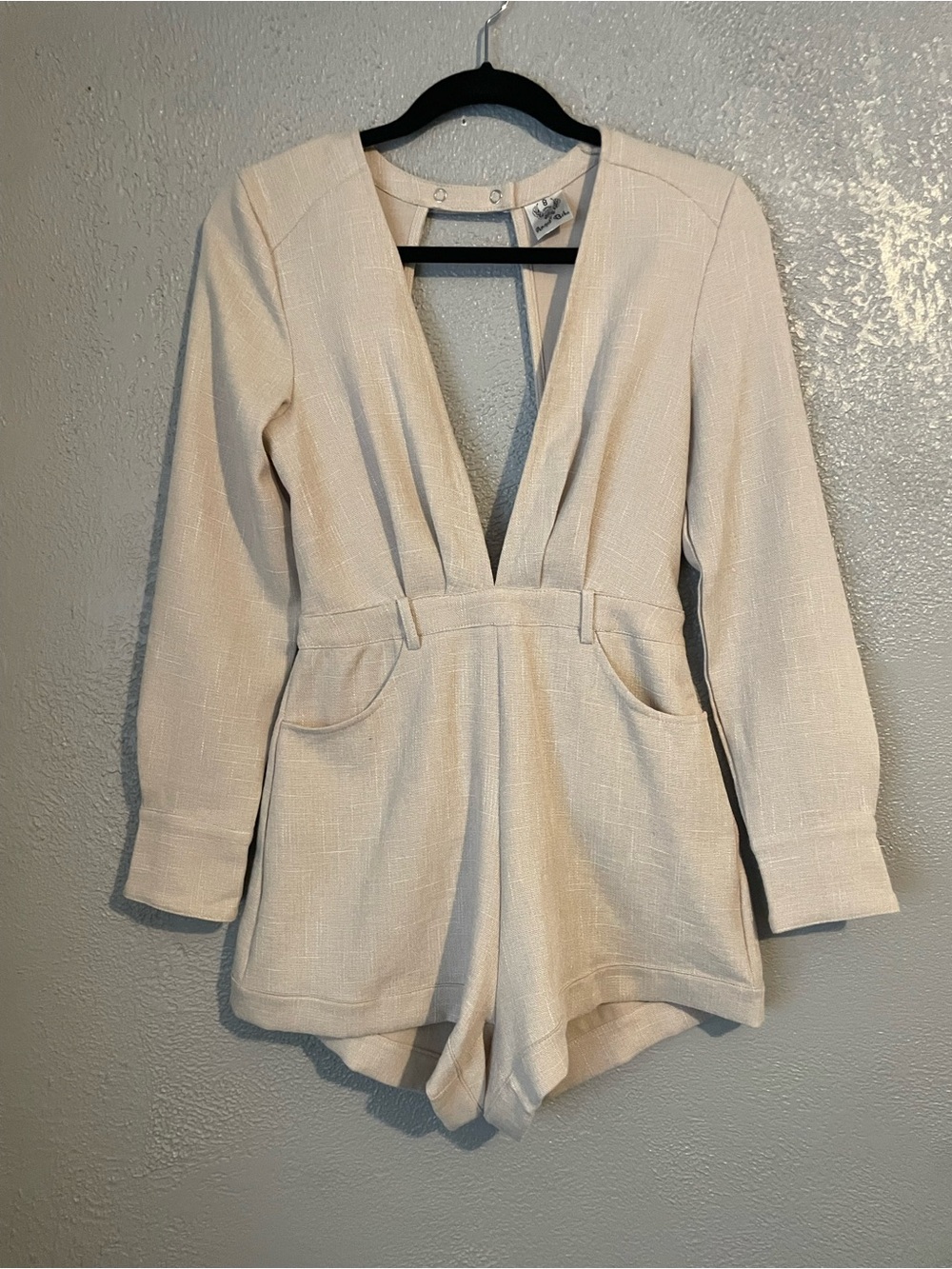 Angel Biba khaki color romper